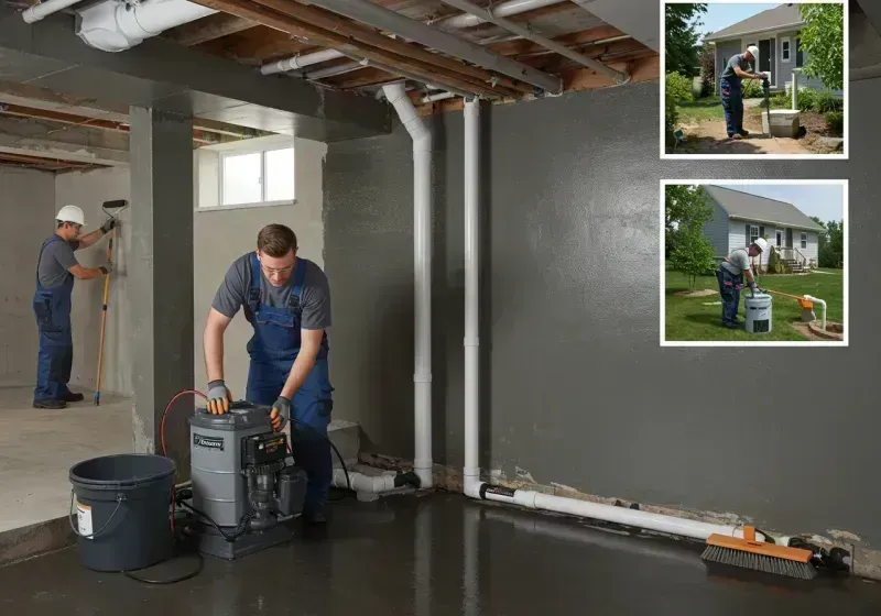 Basement Waterproofing and Flood Prevention process in North Bend, NE